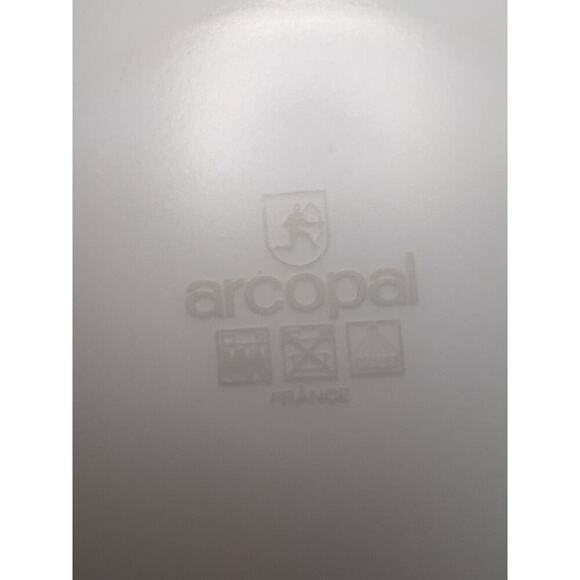 3 Vintage ArCopal France Chloe Dinner Plates Pastel Floral Flowers Blue Pink. - Picture 11 of 11